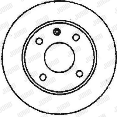 Jurid 561141J - Brake Disc car-mod.net