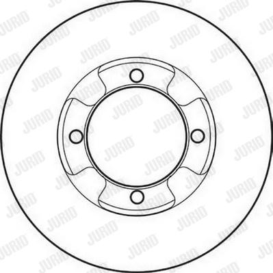 Jurid 561816J - Brake Disc car-mod.net
