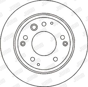 Jurid 561813J-1 - Brake Disc car-mod.net