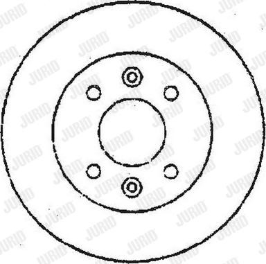 Jurid 561345J - Brake Disc car-mod.net
