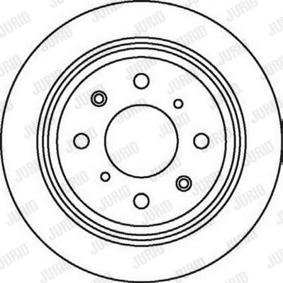 Jurid 562016J - Brake Disc car-mod.net