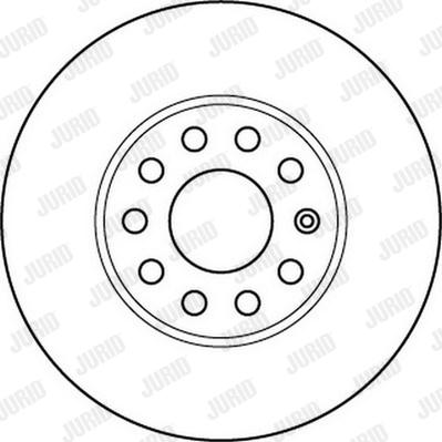 Jurid 562235J - Brake Disc car-mod.net