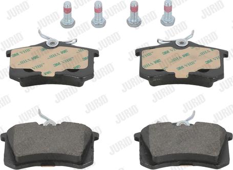 Jurid 571361J - Brake Pad Set, disc brake car-mod.net