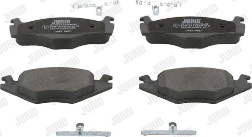 Jurid 571317J - Brake Pad Set, disc brake car-mod.net