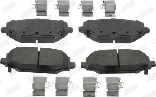 Jurid 573412J - Brake Pad Set, disc brake car-mod.net