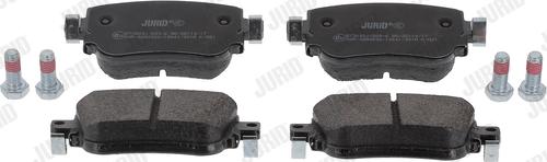 Jurid 573603J - Brake Pad Set, disc brake car-mod.net