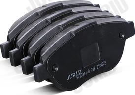 Jurid 573031J-D - Brake Pad Set, disc brake car-mod.net