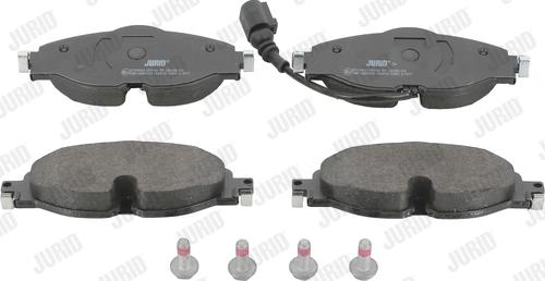 Jurid 573390J - Brake Pad Set, disc brake car-mod.net