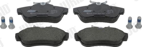 Jurid 573281J - Brake Pad Set, disc brake car-mod.net