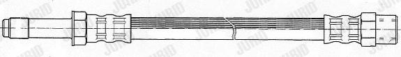 Jurid 171492J - Brake Hose car-mod.net