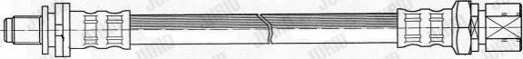 Jurid 171222J - Brake Hose car-mod.net