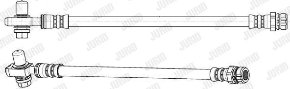 Jurid 173105J - Brake Hose car-mod.net