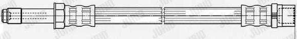 Jurid 173119J - Brake Hose car-mod.net