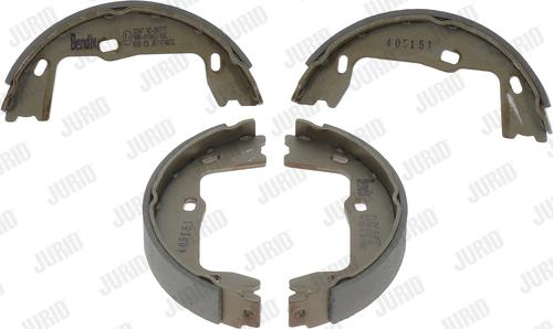 Jurid 361174J - Brake Shoe Set, parking brake car-mod.net