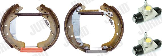 Jurid 381400J - Drum Brake Shoe Set car-mod.net