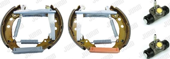 Jurid 381092J - Drum Brake Shoe Set car-mod.net