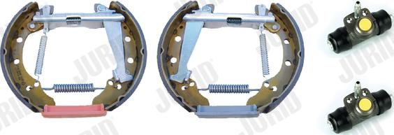 Jurid 381380J - Drum Brake Shoe Set car-mod.net