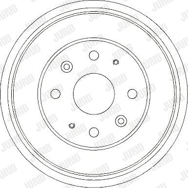 Jurid 329322J - Brake Drum car-mod.net