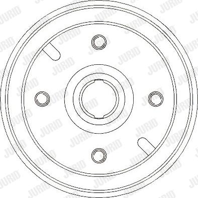 Jurid 329283J - Brake Drum car-mod.net