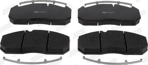 Jurid 2903009560 - Brake Pad Set, disc brake car-mod.net
