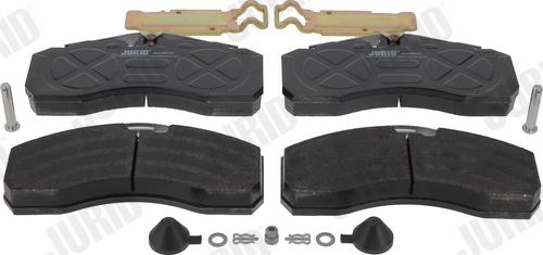 Jurid 2925305390 - Brake Pad Set, disc brake car-mod.net