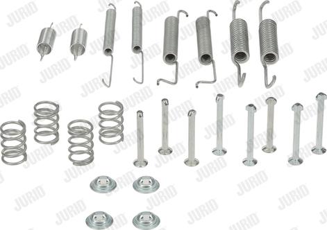Jurid 771027J - Accessory Kit, brake shoes car-mod.net