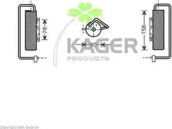 Kager 945598 - Dryer, air conditioning car-mod.net