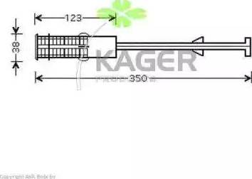 Kager 945301 - Dryer, air conditioning car-mod.net