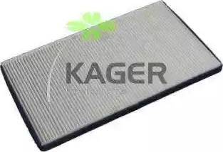 Kager 09-0025 - Filter, interior air car-mod.net