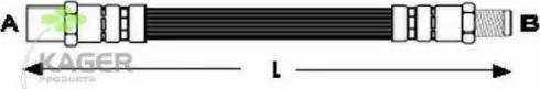 Kager 38-0136 - Brake Hose car-mod.net