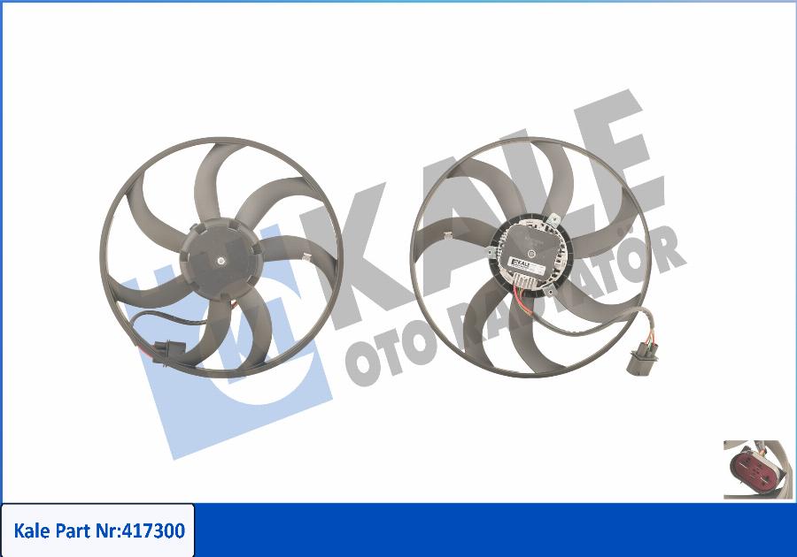 KALE OTO RADYATÖR 417300 - Fan, radiator car-mod.net