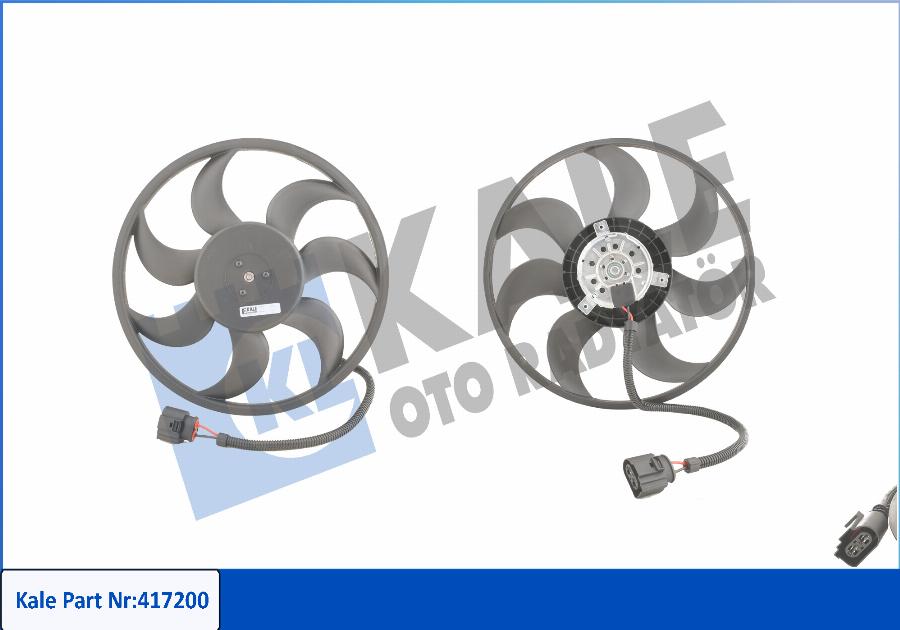KALE OTO RADYATÖR 417200 - Fan, radiator car-mod.net