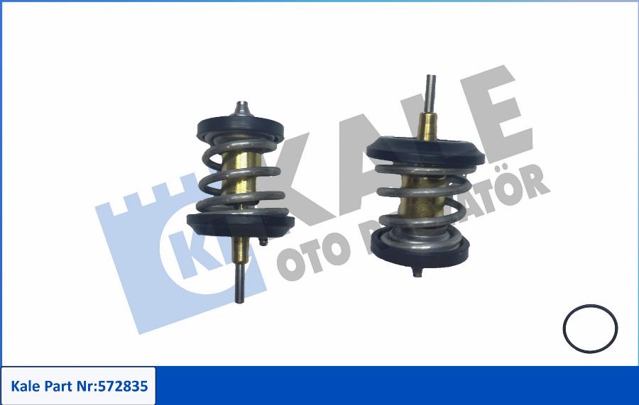 KALE OTO RADYATÖR 572835 - Coolant thermostat / housing car-mod.net