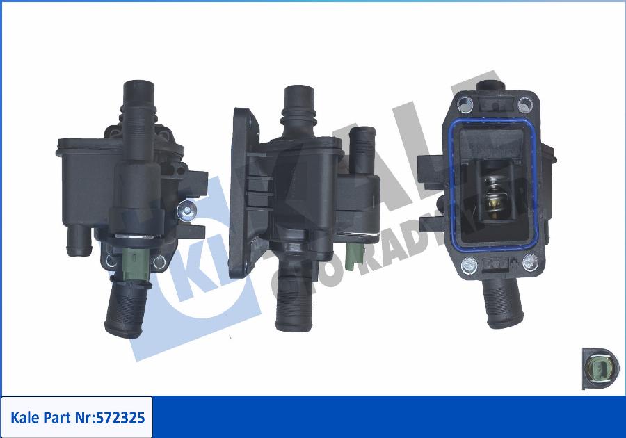 KALE OTO RADYATÖR 572325 - Coolant thermostat / housing car-mod.net