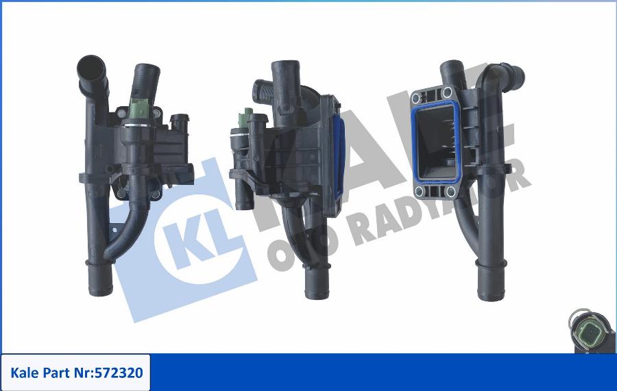 KALE OTO RADYATÖR 572320 - Coolant thermostat / housing car-mod.net