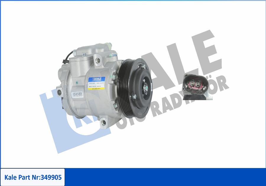 KALE OTO RADYATÖR 349905 - Compressor, air conditioning car-mod.net