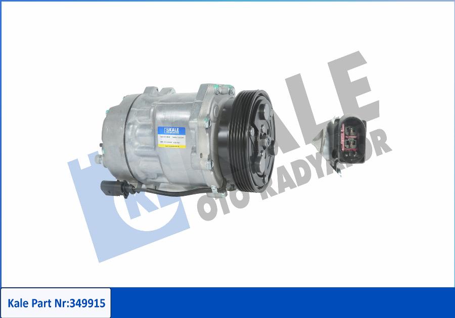 KALE OTO RADYATÖR 349915 - Compressor, air conditioning car-mod.net