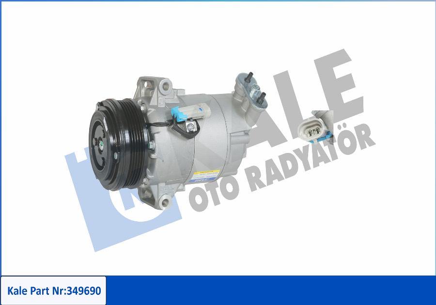 KALE OTO RADYATÖR 349690 - Compressor, air conditioning car-mod.net