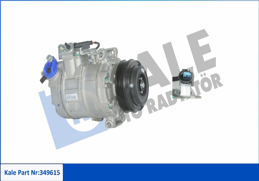 KALE OTO RADYATÖR 349615 - Compressor, air conditioning car-mod.net