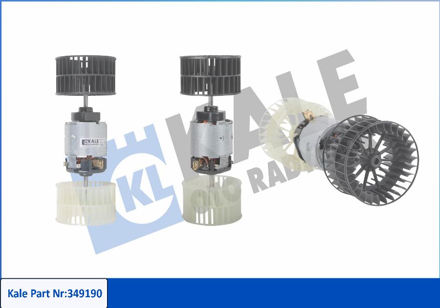 KALE OTO RADYATÖR 349190 - Interior Blower car-mod.net
