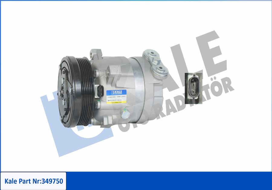 KALE OTO RADYATÖR 349750 - Compressor, air conditioning car-mod.net