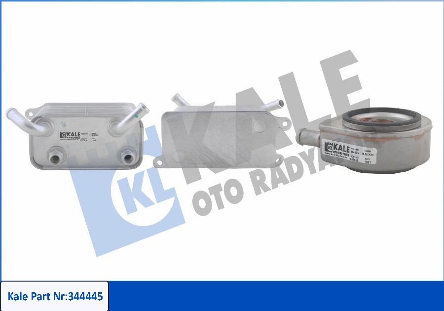 KALE OTO RADYATÖR 344445 - Oil Cooler, automatic transmission car-mod.net