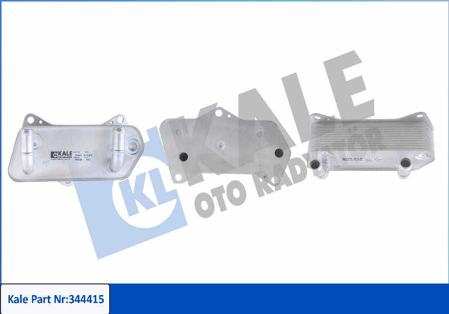 KALE OTO RADYATÖR 344415 - Oil Cooler, automatic transmission car-mod.net