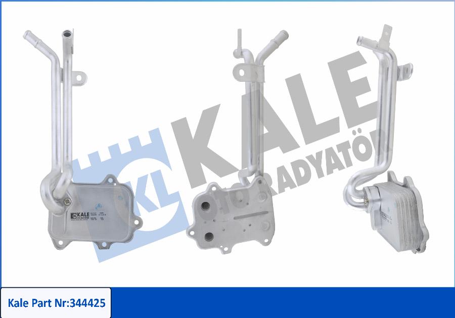 KALE OTO RADYATÖR 344425 - Oil Cooler, engine oil car-mod.net