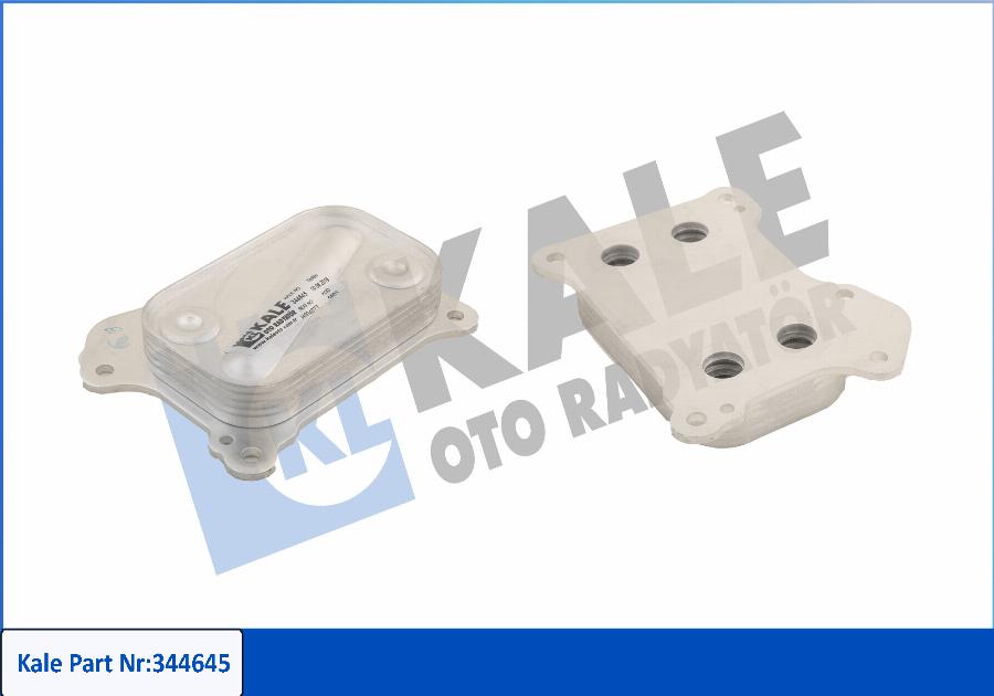 KALE OTO RADYATÖR 344645 - Oil Cooler, engine oil car-mod.net