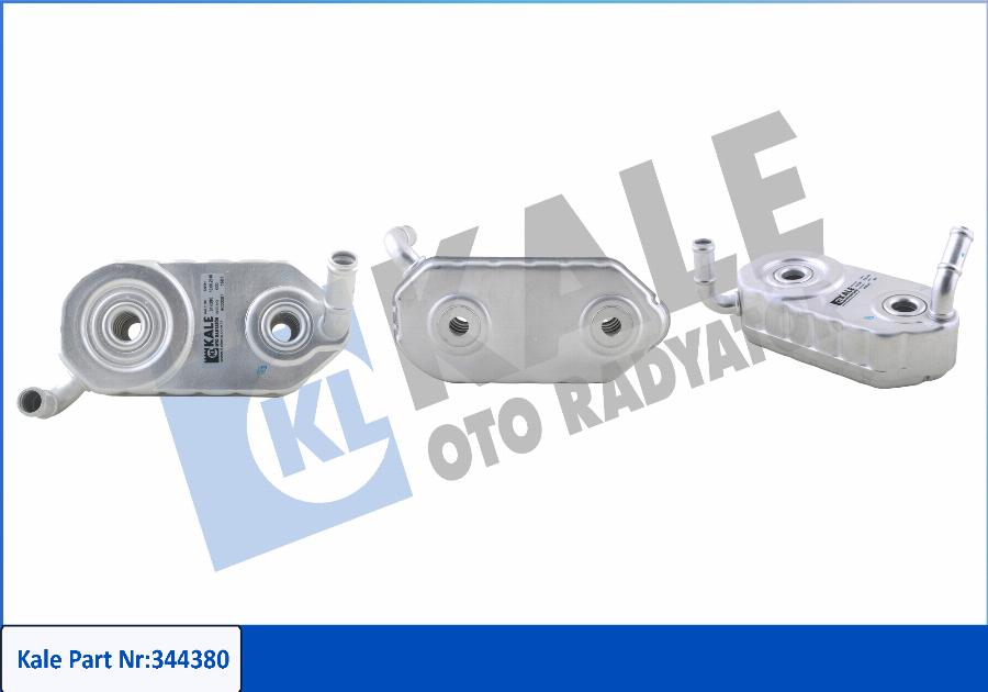 KALE OTO RADYATÖR 344380 - Oil Cooler, automatic transmission car-mod.net