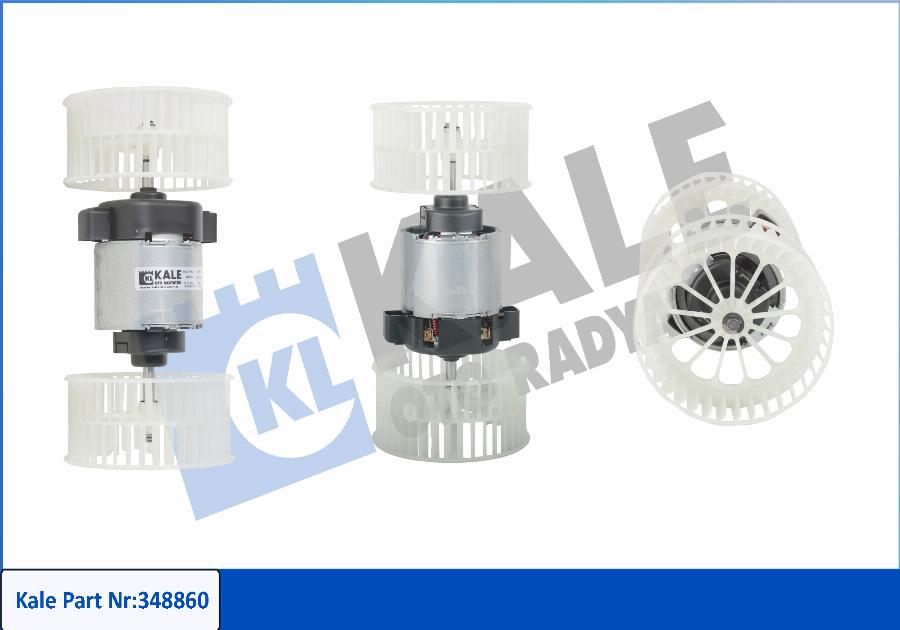 KALE OTO RADYATÖR 348860 - Interior Blower car-mod.net
