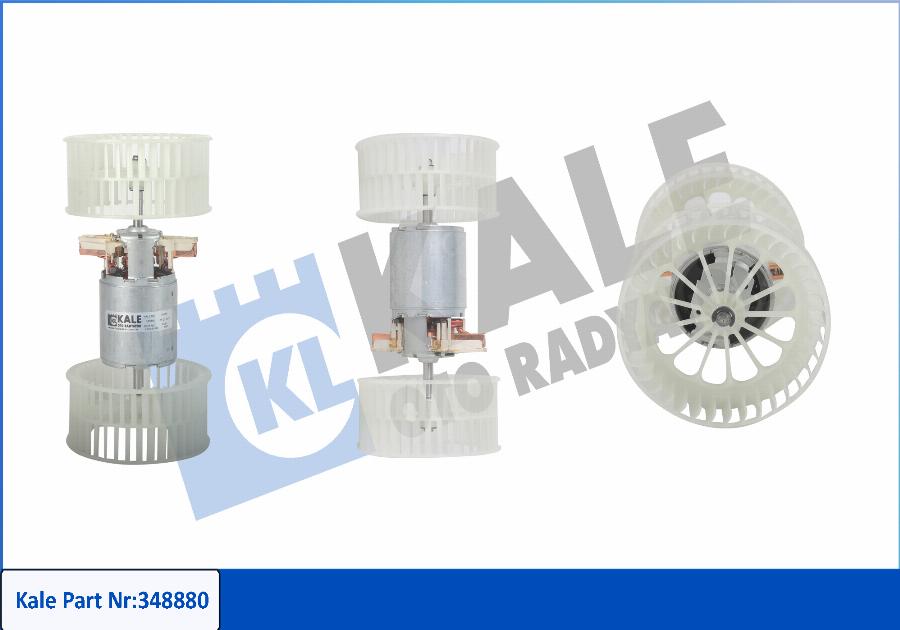 KALE OTO RADYATÖR 348880 - Interior Blower car-mod.net