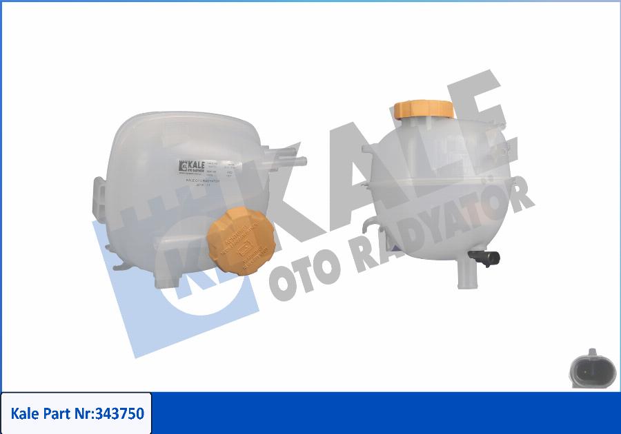 KALE OTO RADYATÖR 343750 - Expansion Tank, coolant car-mod.net