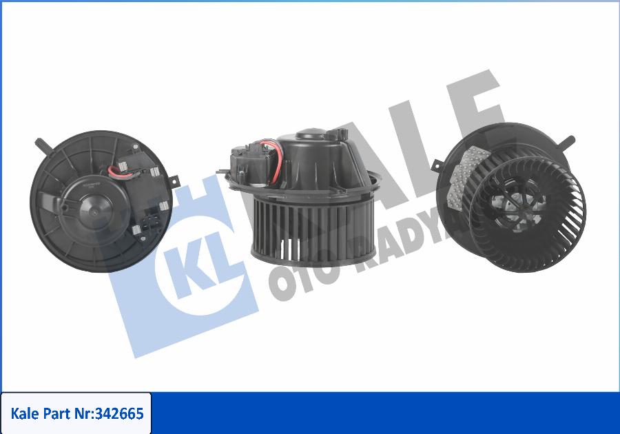 KALE OTO RADYATÖR 342665 - Interior Blower car-mod.net